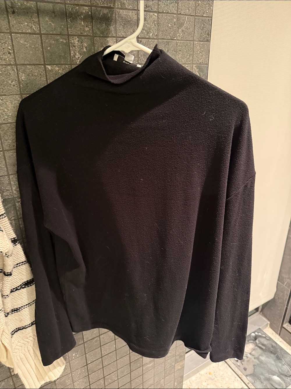 Vince Camuto Women's Black Turtleneck Pullover Sweater